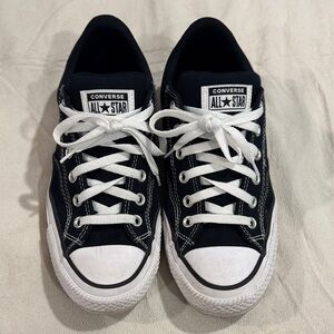 Converse unisex Black and White All Star Sneakers